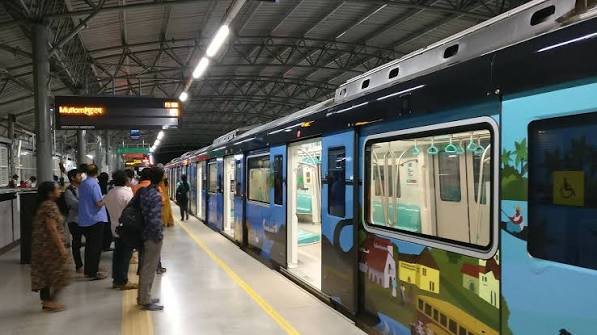 Aluva Metro Station Kochi
