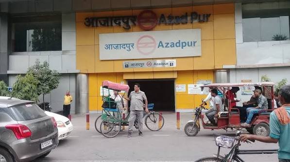 Azadpur Metro Station Delhi