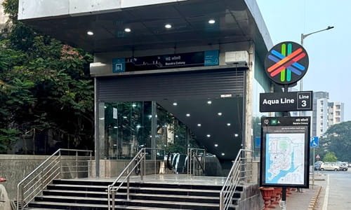 BKC Metro Station Mumbai