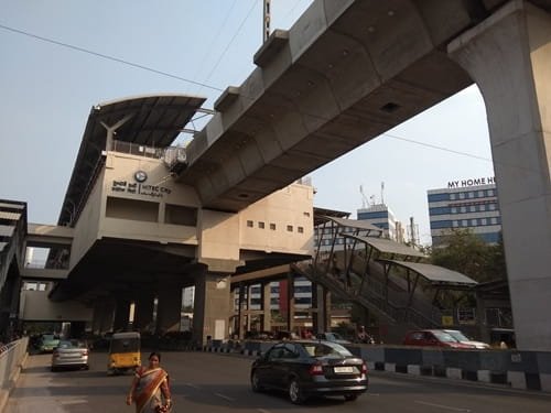 HITEC City Metro Station Hyderabad