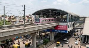 Punjabi Bagh Metro Station Delhi