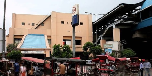 RK Ashram Metro Station Delhi