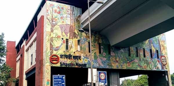 Shastri Nagar Metro Station