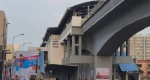 Thaltej Metro Station Ahmedabad