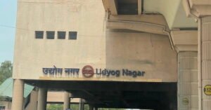 Udyog Nagar Metro Station Delhi