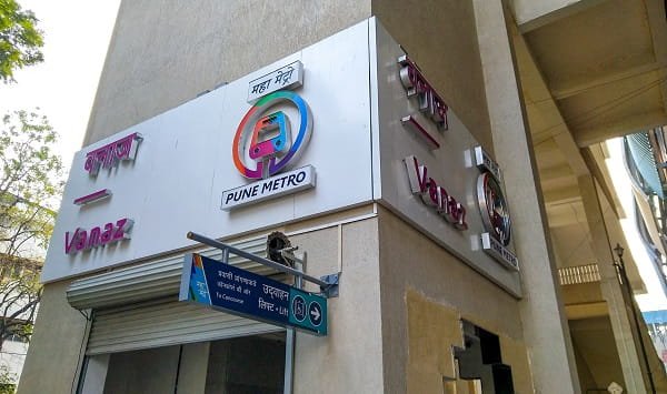 Vanaz Metro Station Pune