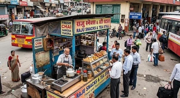 Food and Tea Counter