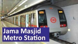 Jama Masjid Metro Station Delhi