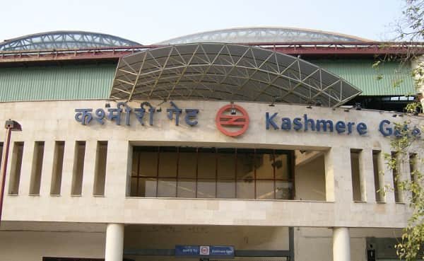 Kashmere Gate Metro Station Delhi