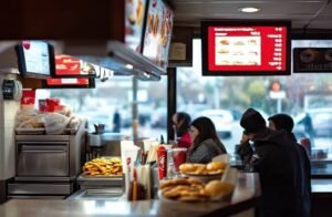 Quick-Service Snacks and Beverage Outlet