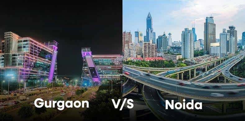 Gurgaon vs Noida Real Estate Market